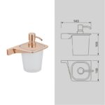 ELIDA ДОЗАТОР ЗА ТЕЧЕН САПУН 2863RG - Image 6
