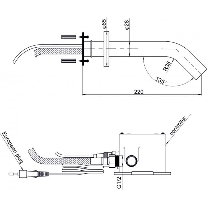 Автоматичен кран ICSA 202LT - Image 3