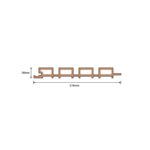 Стенен декоративен панел IC 21926TEAK - Image 2