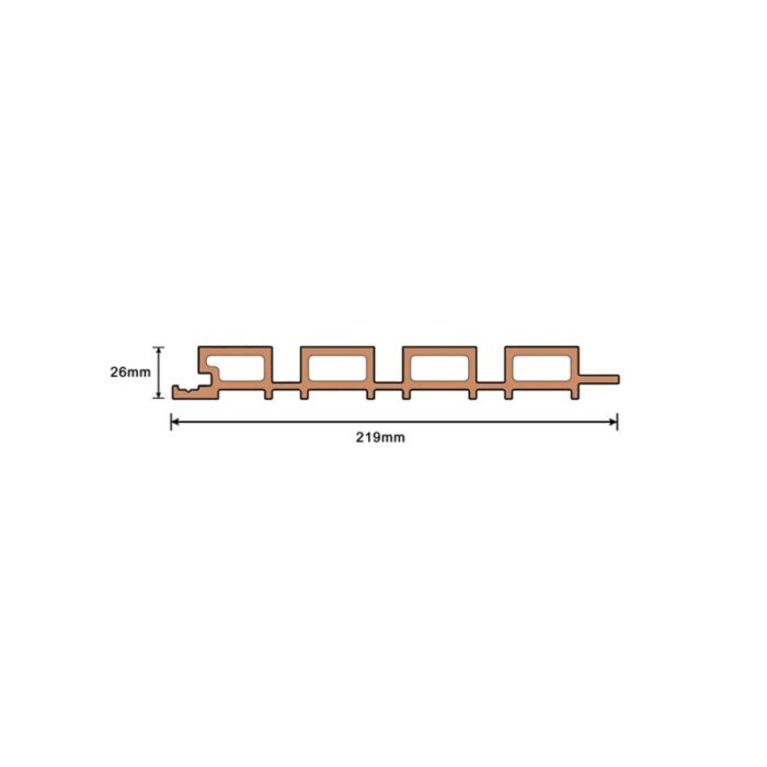 Стенен декоративен панел IC 21926TEAK - Image 2
