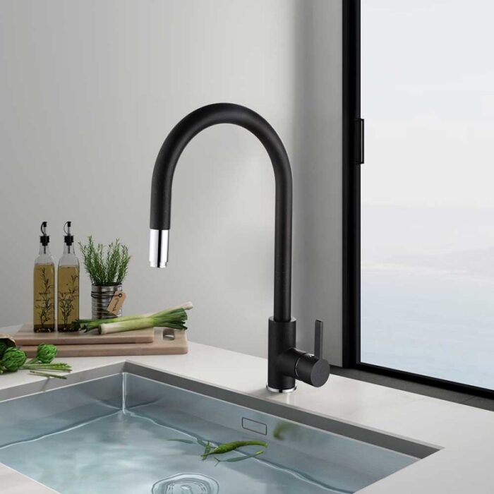 Кухненски смесител   ICF 263006 BLACK - Image 2