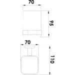 Аксесоар за баня » ЕЛИС» ICA 2758 БЛИСТЕР - Image 2