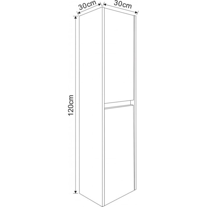Колона за баня от PVC ICP 3012W - Image 4