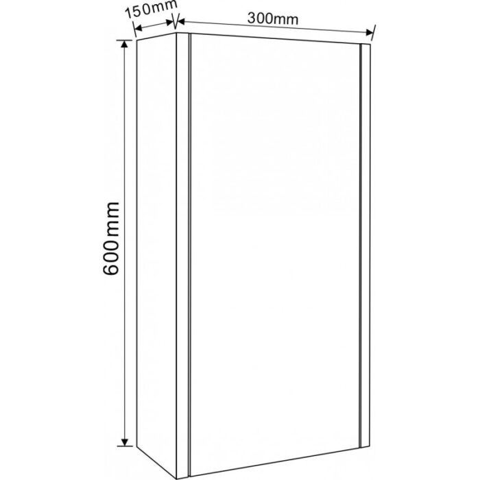 Колона за баня от PVC ICP 3015/60 - Image 3