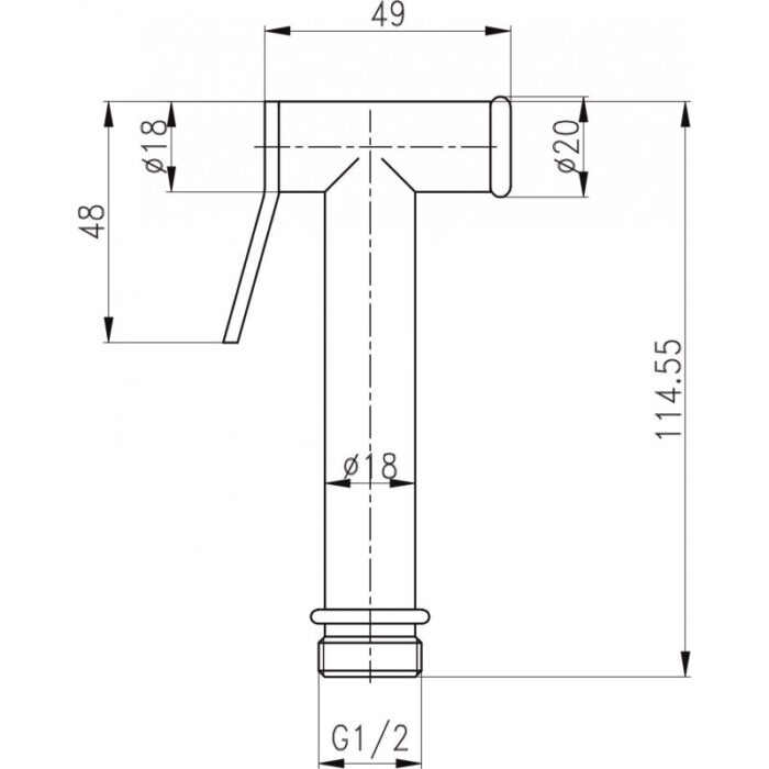 Глава за душ ICH 3024GG - Image 2