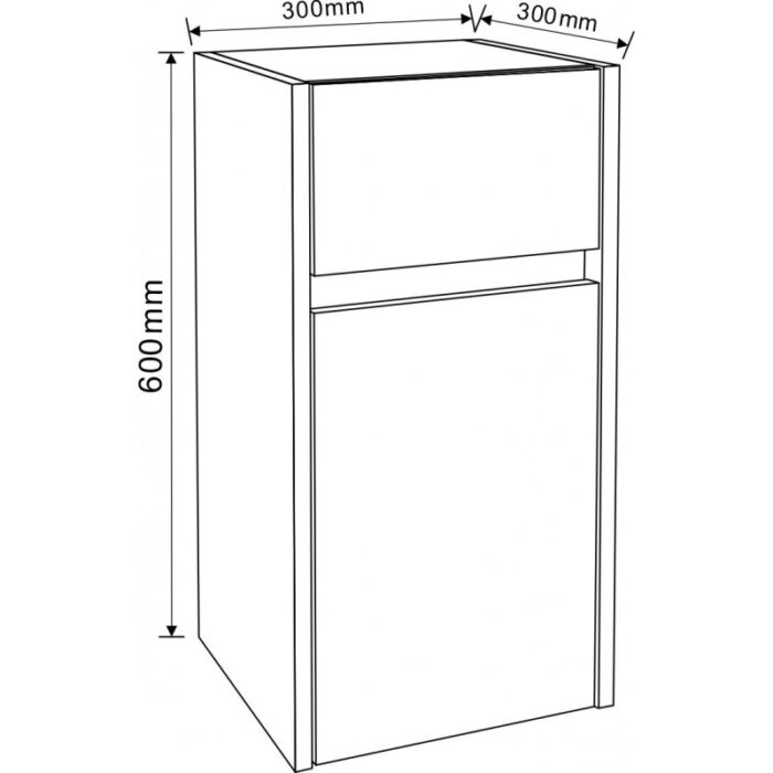 Колона за баня от PVC ICP 3030/60 - Image 3