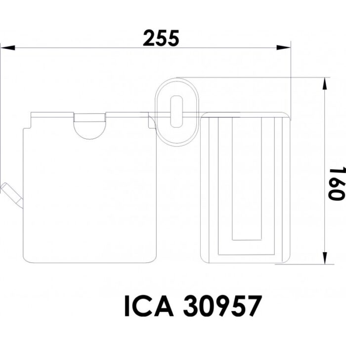 Аксесоари за баня АРИЕЛ  » ICA 30957 - Image 2