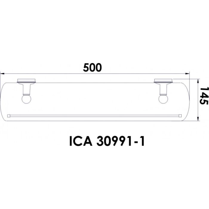 Аксесоари за баня АРИЕЛ  » ICA 30991-1 - Image 2