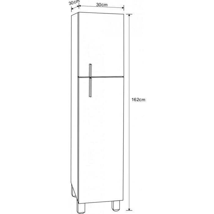PVC Колона за баня: ICP 3162 - Image 3