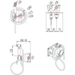 Месингов смесител за вграждане ICF 3316 EASYBOX - Image 2