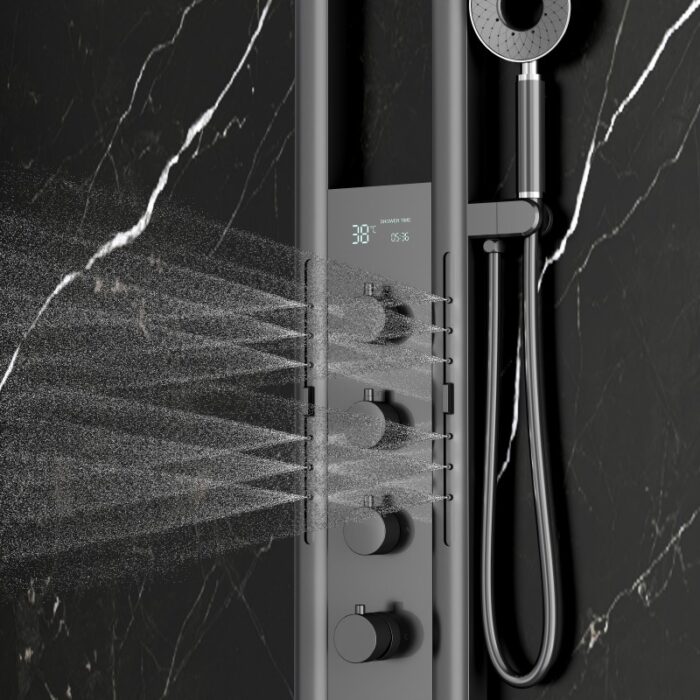 ХИДРОМАСАЖЕН ПАНЕЛ 3617GG GUN GREY - Image 4