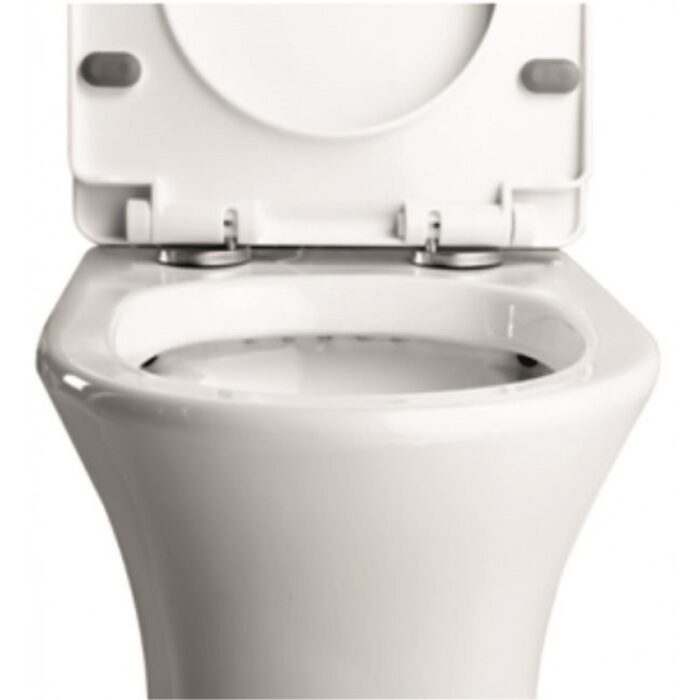 Стенна тоалетна чиния Inter Ceramic ICC 3635W NEW - функционална стенна тоалетна чиния - Image 3