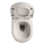 Стенна тоалетна чиния Inter Ceramic ICC 3635W NEW - функционална стенна тоалетна чиния - Image 4