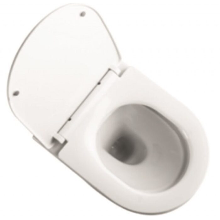 Стенна тоалетна чиния Inter Ceramic ICC 3635W NEW - функционална стенна тоалетна чиния - Image 6
