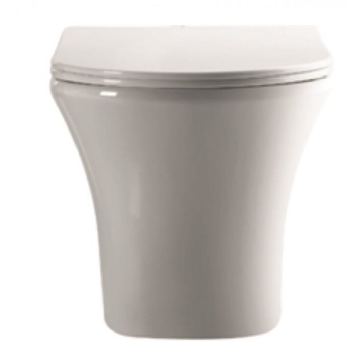 Стенна тоалетна чиния Inter Ceramic ICC 3635W NEW - функционална стенна тоалетна чиния - Image 7