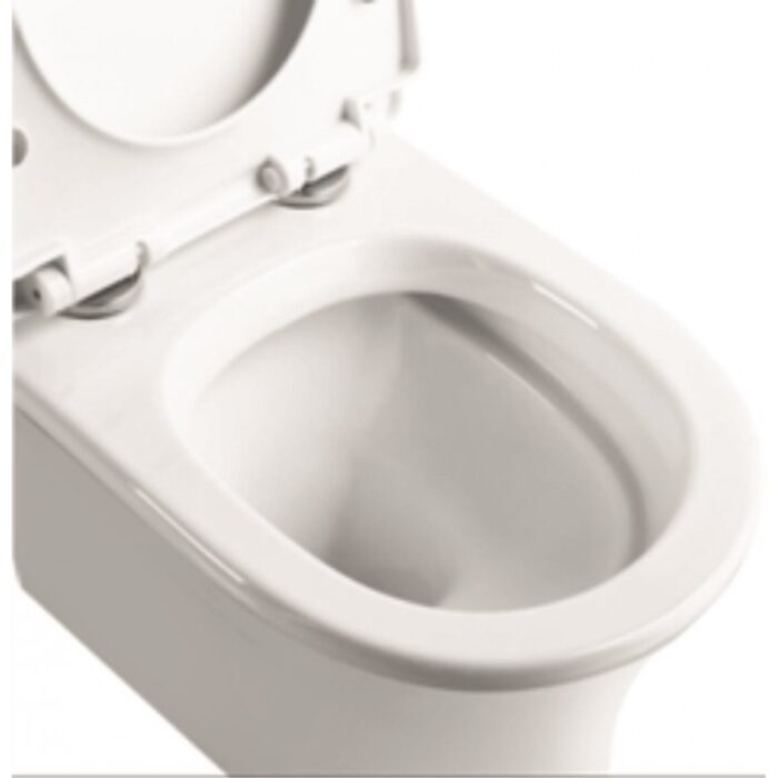 Стенна тоалетна чиния Inter Ceramic ICC 3635W NEW - функционална стенна тоалетна чиния - Image 8