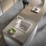 ГРАНИТНА МИВКА 4050 БЕЖ С ЦЕНТРАЛЕН ОТВОР - Image 2