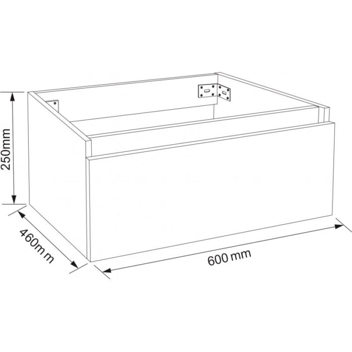 Плот за баня от PVC ICP 4425-60 - Image 3