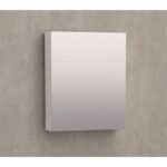 Горен огледален PVC шкаф Inter Ceramic ICMC 4512-55 – елегантно и практично допълнение за банята