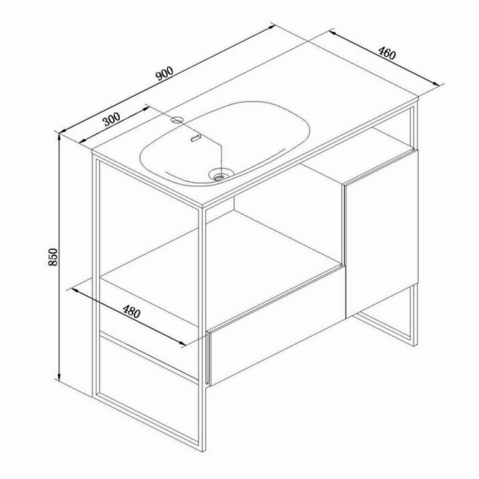 Мебели за баня » ICP 4885 - Image 3