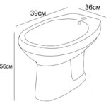 Порцеланово биде  ICC 5002 - Image 2