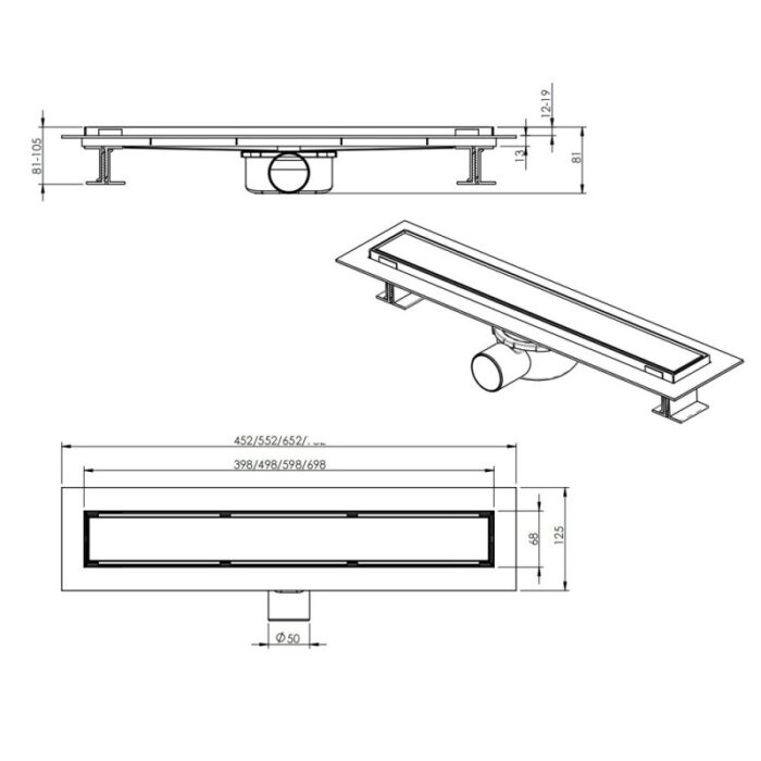 Подов Сифон ICD 50026B - Image 3