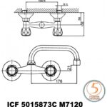 Смесители » КУИК  »   ICF 5015873 7120 - Image 2
