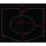 Плот за баня  " PIETRA" » ICP 5021-80B - Image 3