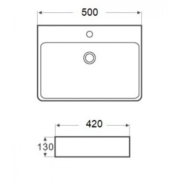 Умивалник ICB 5042MG - Image 2