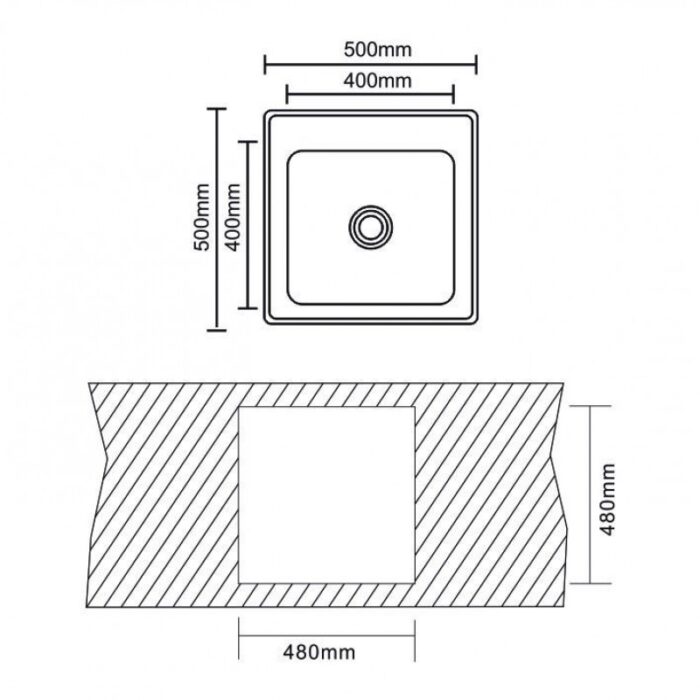 Кухненска мивка алпака ICK 5050 TAMPICO - Image 4