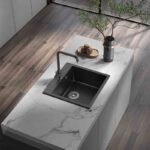ГРАНИТНА МИВКА 5050 ЧЕРНА С ЦЕНТРАЛЕН ОТВОР - Image 2