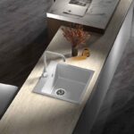 ГРАНИТНА МИВКА 5050 БЯЛА С ЦЕНТРАЛЕН ОТВОР - Image 2