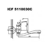 Смесители »    "Оливия " » ICF 5110030C - Image 2