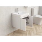 PVC ШКАФ ALDENE-50 5155-50W+УМИВ. 5953W-51CM - Image 2