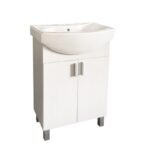 Долен стоящ шкаф за баня Inter Ceramic ICP 5544 - практичен шкаф за малки и средни бани