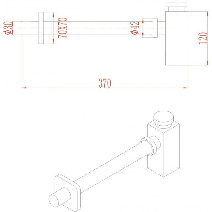 Сифон IC  A5999B - Image 2