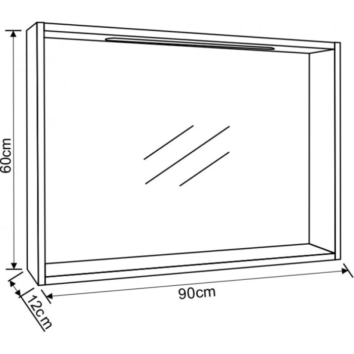 Огледало за баня ICMC 6012-90 - Image 3