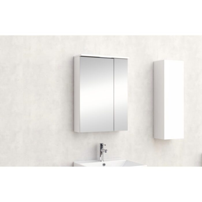 Горен PVC шкаф с огледало ICMC 6017-50W ALDENE-60 от InterCeramic - Image 2