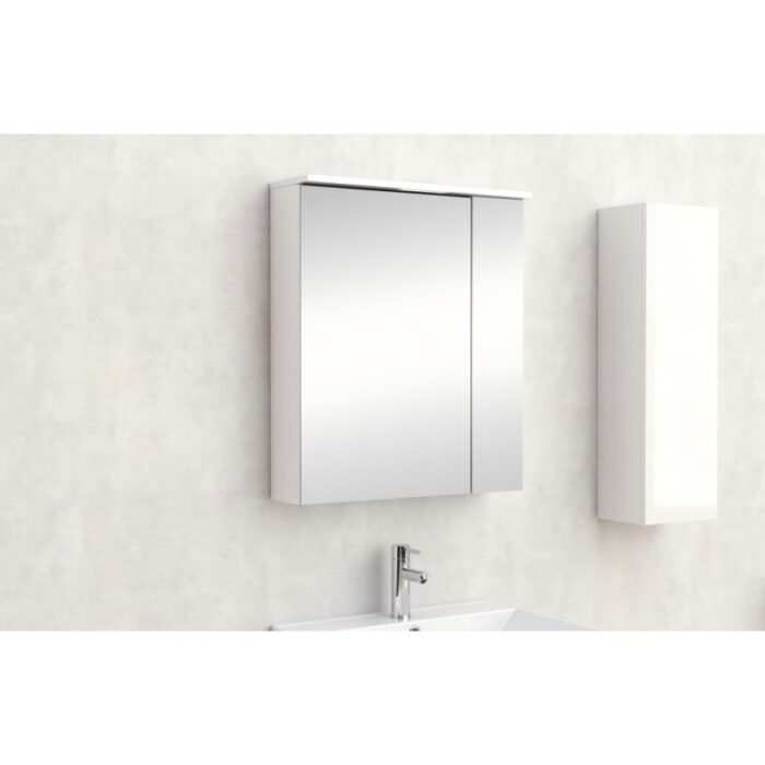 Горен PVC шкаф с огледало ICMC 6017-60W ALDENE-60 от InterCeramic - Image 2