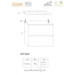 Мебели за баня PVC » ICP 6027 - Image 4