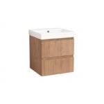 Долен конзолен PVC шкаф Inter Ceramic 6039-50 BELLINI – изчистен дизайн и практичност