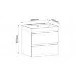 PVC ШКАФ BELLINI-60 6039-60 - Image 3