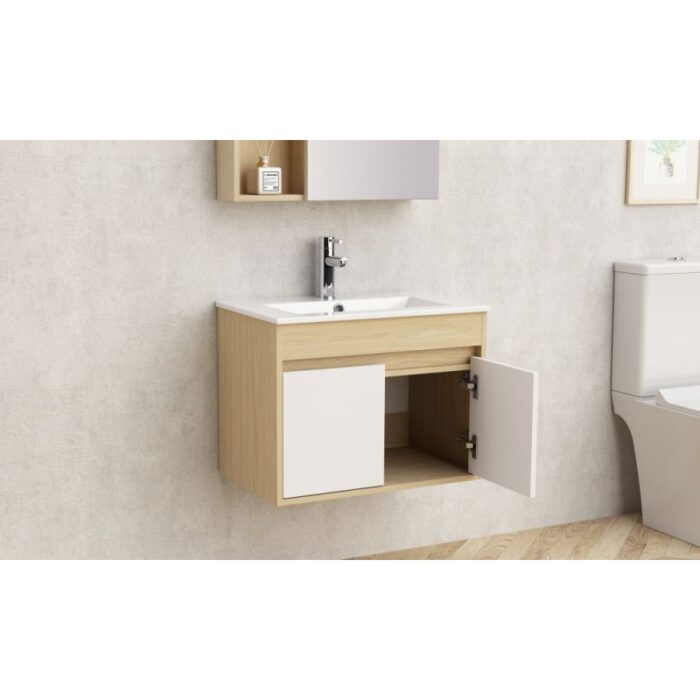 Долен конзолен PVC шкаф за баня Inter Ceramic ICP 6045-085 - стилна визия и устойчивост - Image 3