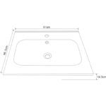 Умивалник от смола ICC 6061 - 2 - Image 2