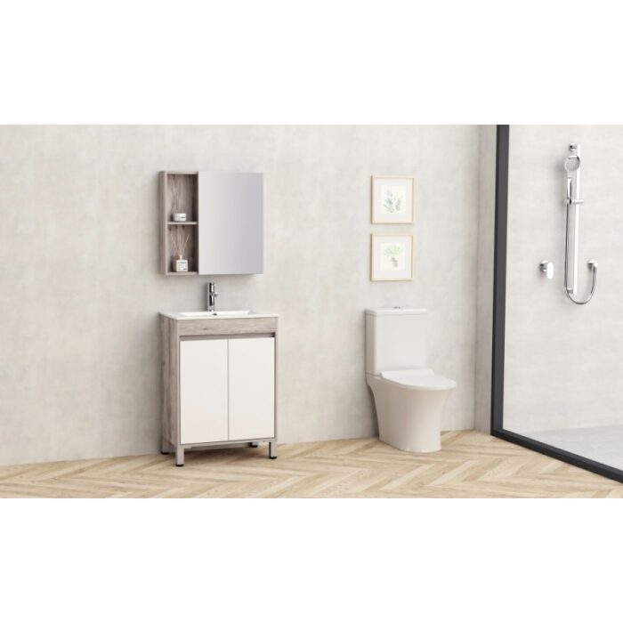Долен стоящ PVC шкаф за баня ICP 6081-045 - Image 3