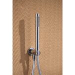 Смесител за вграждане за душ Inter Ceramic 634503C CATARINE CHROME - дизайнерски смесител за душ - Image 6
