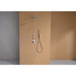 Смесител за вграждане за душ Inter Ceramic 634503C CATARINE CHROME - дизайнерски смесител за душ - Image 2