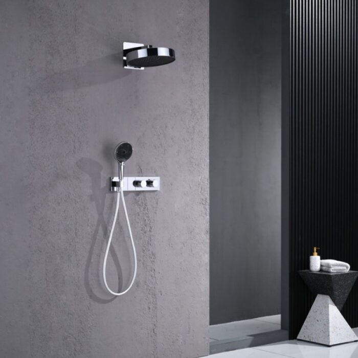 BIAGIO CHROME СМЕСИТЕЛ ЗА ВГРАЖДАНЕ ЗА ДУШ 634577C - Image 2