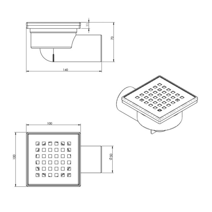 Подов Сифон ICD  6410 C - Image 3