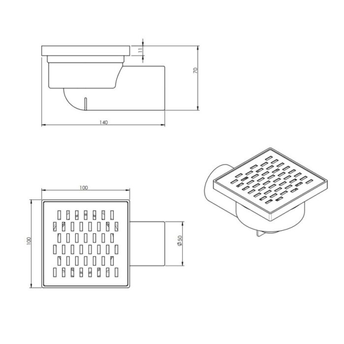 Подов Сифон ICD  6413 C - Image 3